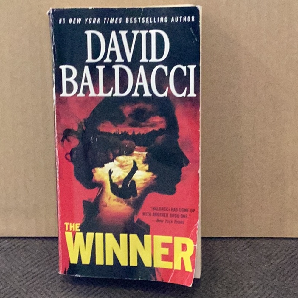 5/$20 ‘THE WINNER’ Thriller Book - by David Baldacci Soft Cover